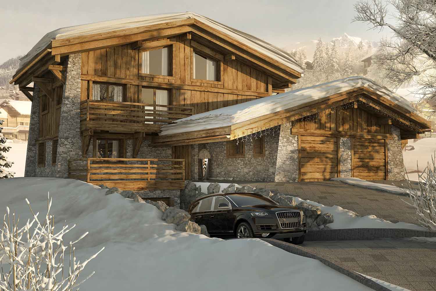 chalet de luxe Alpes