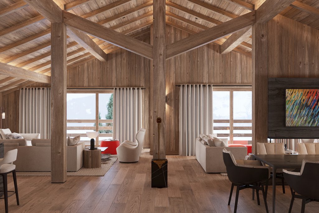 projet chalet Anemila